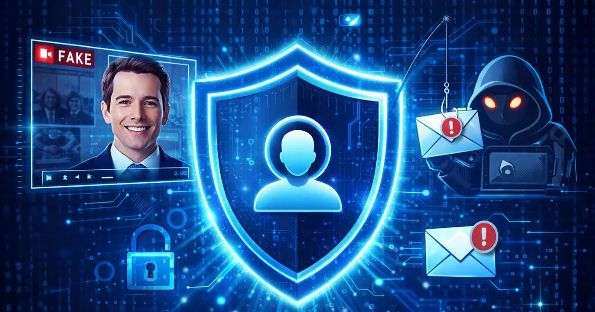 एक डिजिटल ढाल जो उपयोगकर्ता की प्रोफाइल को डीपफेक और ऑटोमेटेड फिशिंग बॉट्स जैसे खतरों से बचा रही है।