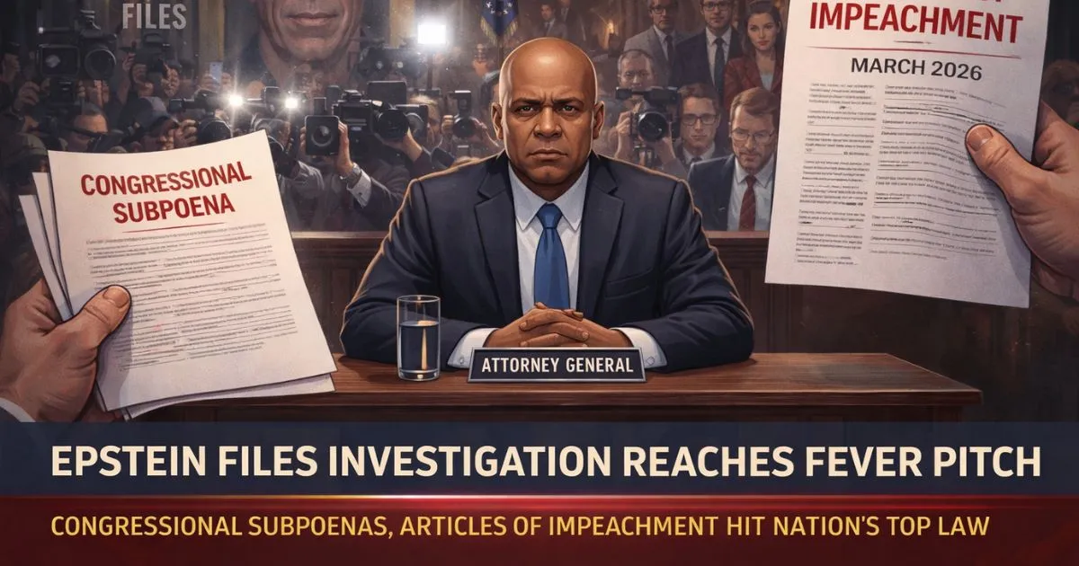 Jeffrey Epstein files has reached a fever pitch in March 2026