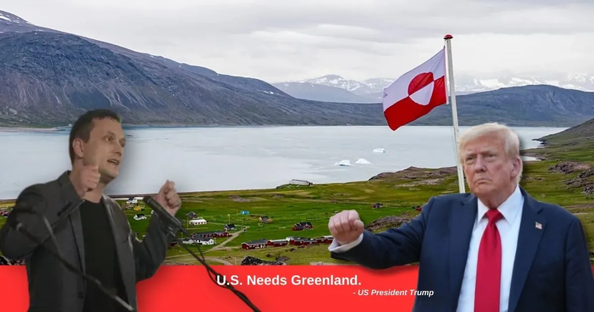 US needs Greenland President Trump